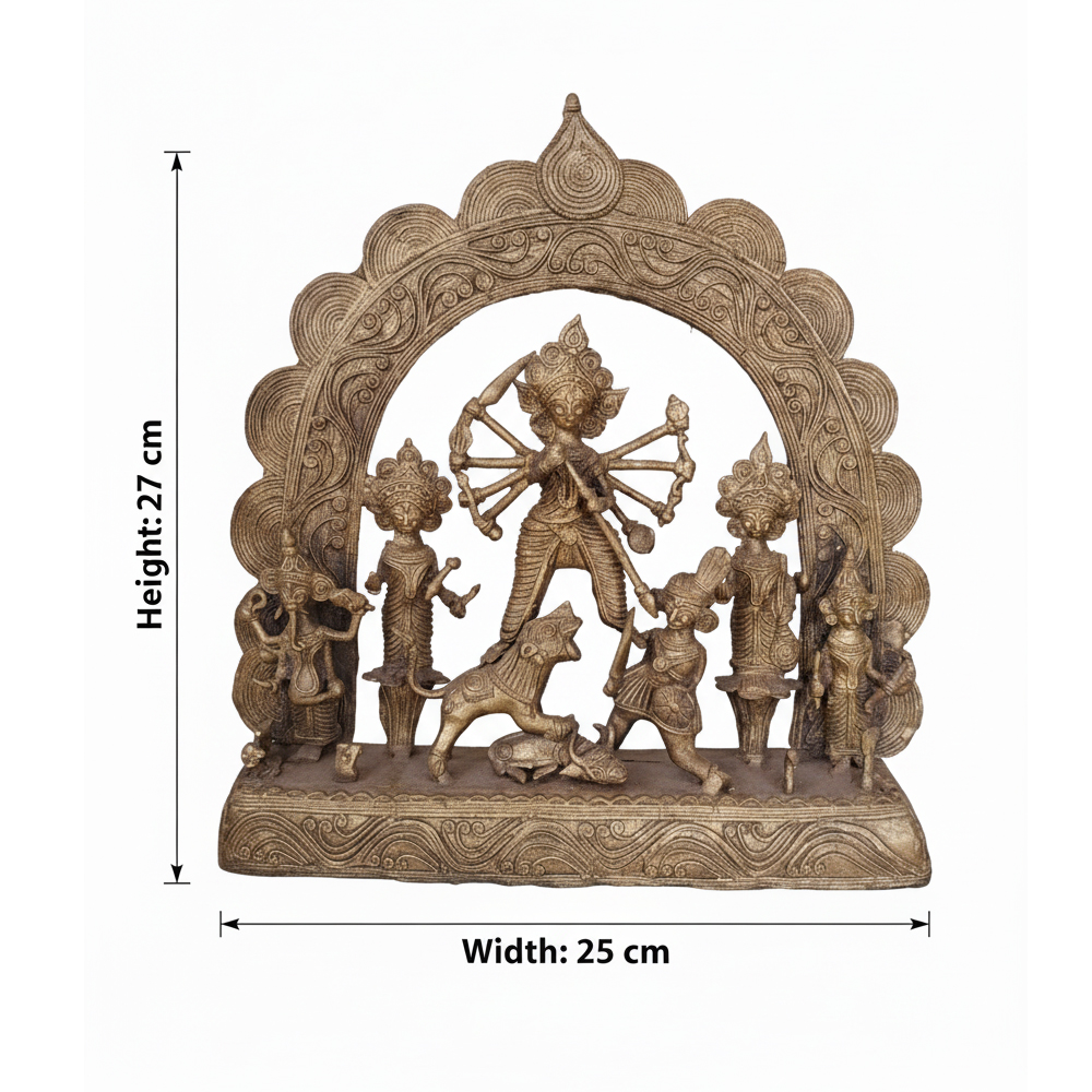 👑 The Ek Chala Dokra Idol | Devi Durga and Family - View 3