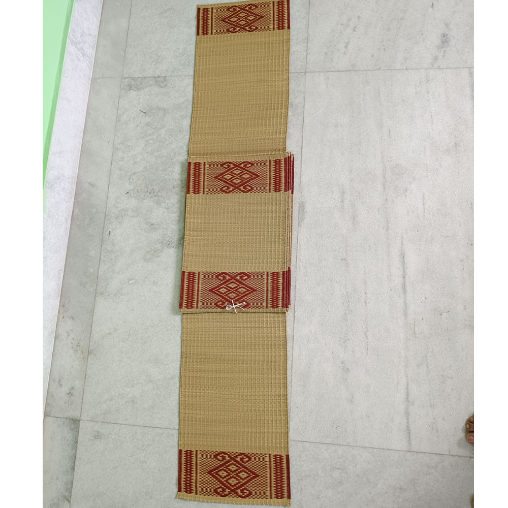 Handcrafted Masland Madurkati Table Runner & Placemat Set (7-Piece) - View 4