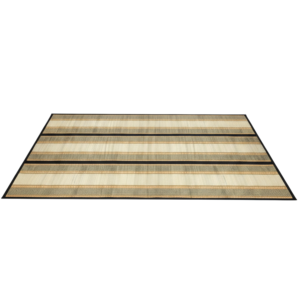 Minimalist Natural Woven Floor Mat - Portable 3-Fold Design | 7 Feet x 4.5 Feet